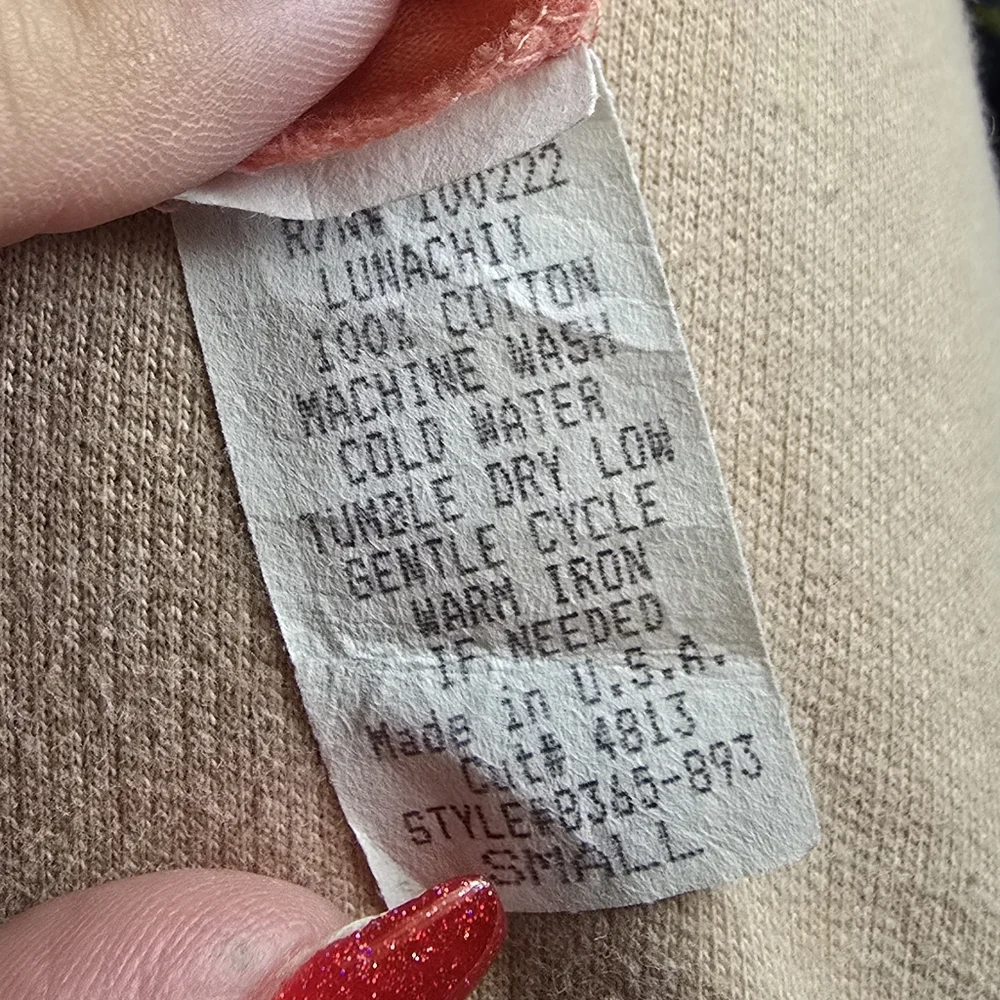 Semisweet Crop Top Blouse Size Small Y2K Era - Picture 3 of 4